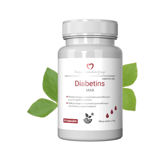 alt="Diabetins MAX suplement metaboliczny opinie"