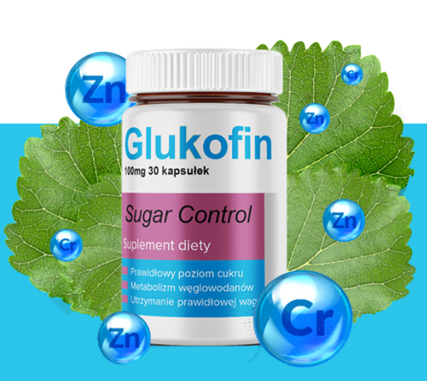 alt="Glukofin wsparcie cukru suplement opinie recenzje"